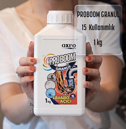 OxfoPro Proboom 1 kg Lavabo Açıcı Granül