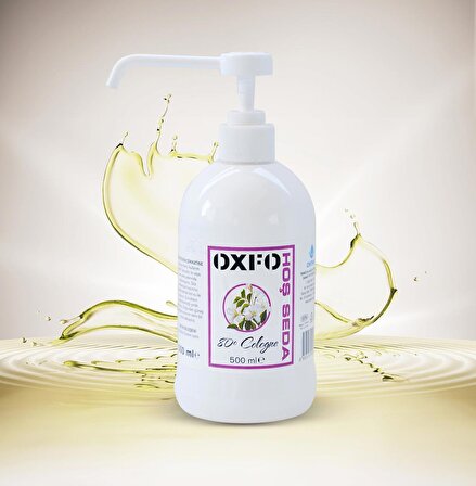 OxfoPro Çiçeksi 80 Derece Pet Şişe 3 Adet Kolonya