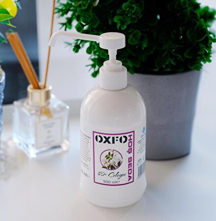 OxfoPro Çiçeksi 80 Derece Pet Şişe 3 Adet Kolonya