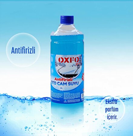 OxfoPro Antifirizli, Parfümlü Oto Cam Suyu 3'lü Ekonomik Set