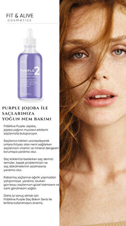 Purple Jojoba Hair Care Oil