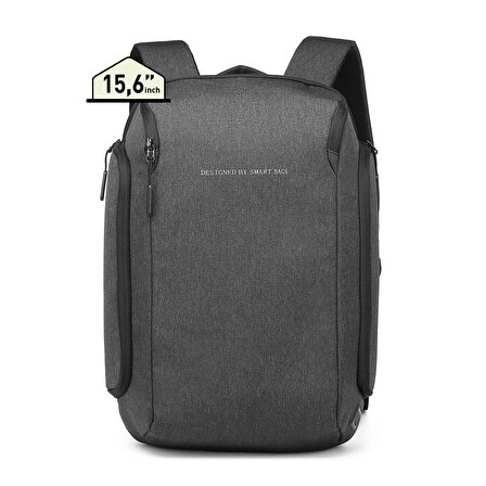 Smart Bags Teknoloji Laptop Gözlü Business Sırt Çantası 8635-164