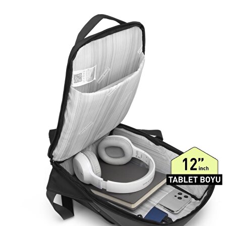 Tablet Boyu Smart Bags Teknoloji Business Sırt Çantası 8647-01