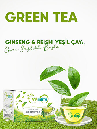 Ginseng & Reishi Yeşil Çay