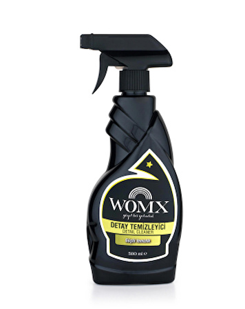 WOMX Koltuk Döşeme Detay Temizleyici (Deri-Kumaş vs)Sprey 500 Ml