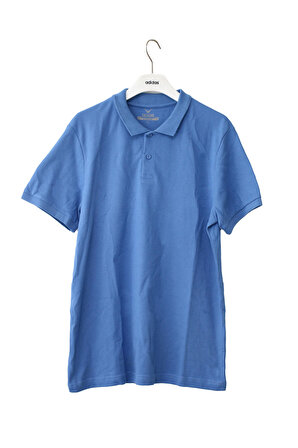 Cazador CAZ 4713 POLO PİKE T-SHIRT Mavi Erkek Polo Tshirt