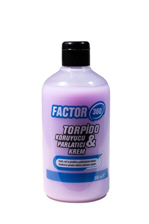 Factor360 Torpido Koruyucu & Parlatıcı Krem Mor 500 ML 
