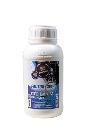 Factor360 Cilalı Oto Şampuanı 500 ML 