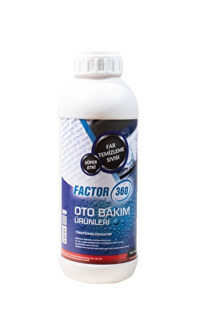  Factor360 Far Temizleme Sıvısı 1 Litre