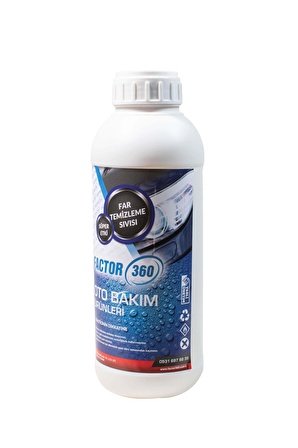  Factor360 Far Temizleme Sıvısı 1 Litre