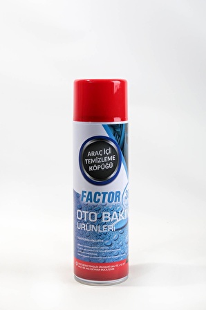 Factor360 Araç İçi Temizleme Köpüğü 500 ml 