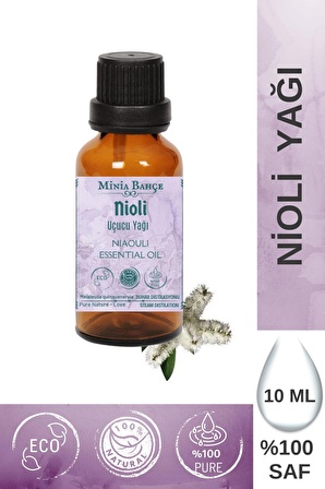 Nioli Uçucu Yağı (Niaouli Essential Oil), Sertifikalı,  %100 saf, 10ml