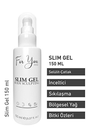 Slim Jel Inceltici-Sıkılaştırıcı-Toparlayıcı-Çatlak Karşıtı Ve Selülit Kremi 150 Ml+At Kılı Fırçası