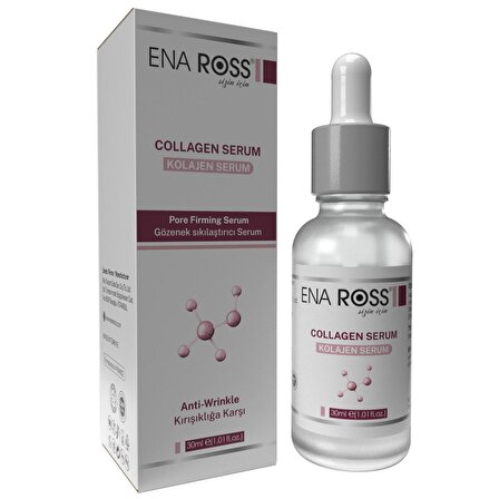 Ena Ross Yaşlanma Karşıtı Mineral Kolajen 30 Yaş + Gece-Gündüz Yüz Serumu 30 ml 