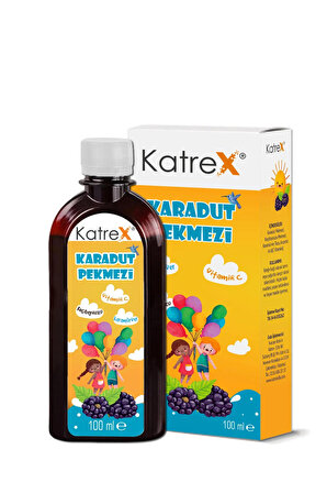 KatreX Çocuklar İçin İştah Açıcı, C Vitaminli, Bağışıklık Kuvvetlendirici Etkili Pekmez Karışımı