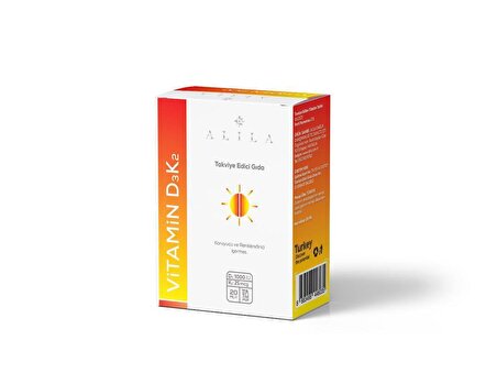 Alila Vitamin D3K2 20 ml 8683498446035