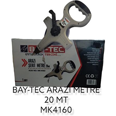 BAY-TEC MK4160 ARAZİ ŞERİT METRE 20MT