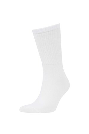 DeFacto Erkek 3'lü Pamuklu Uzun Çorap Z0806AZNSWT1