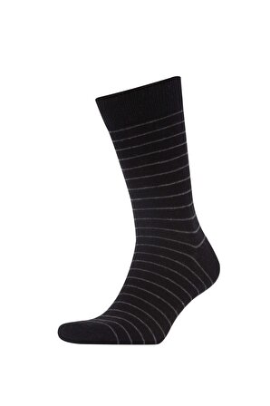 Erkek 3'lü Pamuklu Uzun Çorap Y2551AZNSKR1