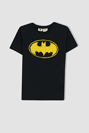 Erkek Çocuk Batman Kısa Kollu Tişört Şort 2'li Takım Z5001A623SMBK81