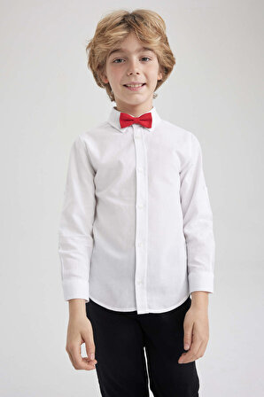 DeFacto Erkek Çocuk Oxford  2'li Uzun Kollu Gömlek Z1005A623SMWT34