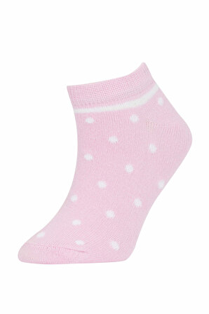 Kız Çocuk 5'li Pamuklu Patik Çorap Z7462A6NSKR1