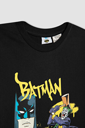 Erkek Çocuk Batman Kısa Kollu Pijama Takımı