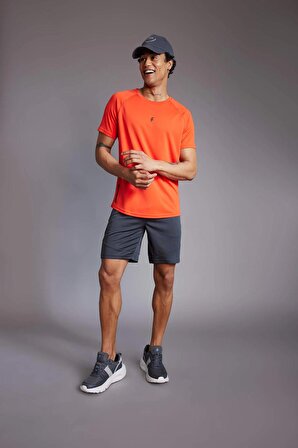 Erkek Yüksek Taban Bağcıklı Suni Deri Spor Ayakkabı