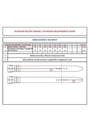 Erkek Dikdörtgen Tokalı Suni Deri Jean Kemeri