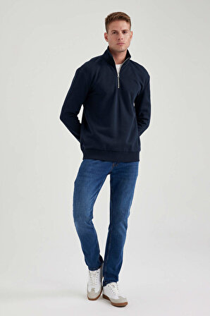 DeFacto Comfort Fit Sweatshirt X7405AZ23AUNV163