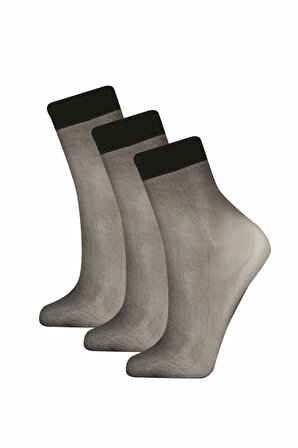 Kadın 3'lü Soket Çorap