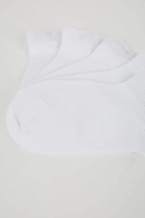 Erkek Bebek Dikişsiz 5'li Pamuklu Patik Çorap