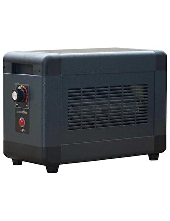 Heatbox board mini füme renk elektrikli fanlı ısıtıcı 2000  watt