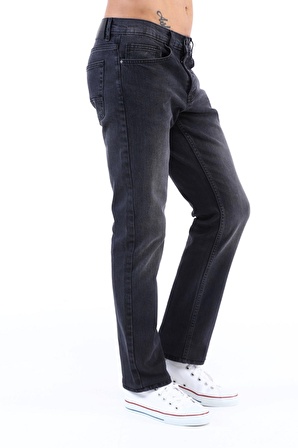 Regular Fit Jean Martin Yüksek Bel Standart Kesim Esnek Kot Pantolon C336