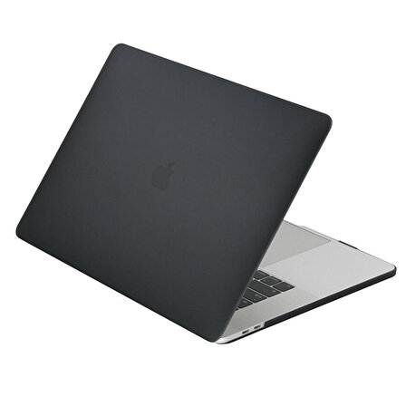 Blogy MacBook Pro 13 İnç Crystal Fit Kılıf Black