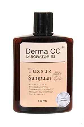 Derma Cc İçin Tuzsuz Şampuan 500 ml