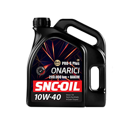 Snc Oil 200.000 Km+ Bakım Pro-S Plus XL Onarıcı 10W-40 4 Litre