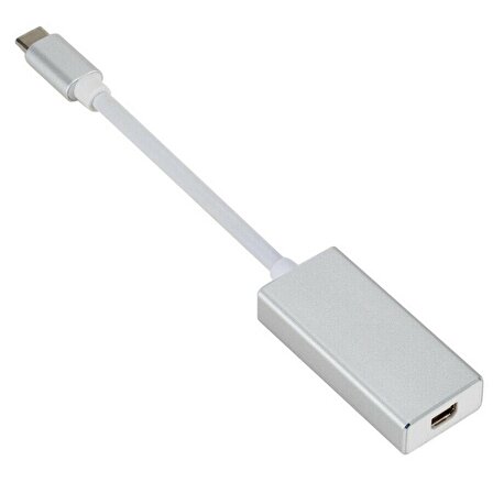 4K Macbook Type-C to Mini Displayport Thunderbolt Çevirici Aparat