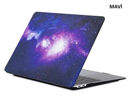 Apple Macbook Pro 15 2016 A1707 Space Desenli Kılıf Kapak