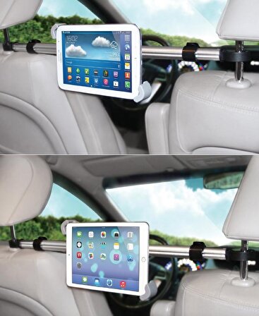 Araç İçi Koltuk Arası Arkası 360 Derece Tablet Universal Tutucu