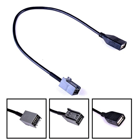 Honda Civic Jazz Cr-V Accord Cr-Z 2008-2013 Usb Aux Kablosu Sku18