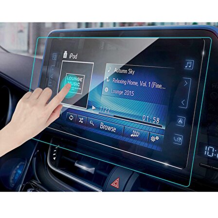 Toyota C-HR 2018-2020 Navigasyon Temperli Ekran Koruyucu