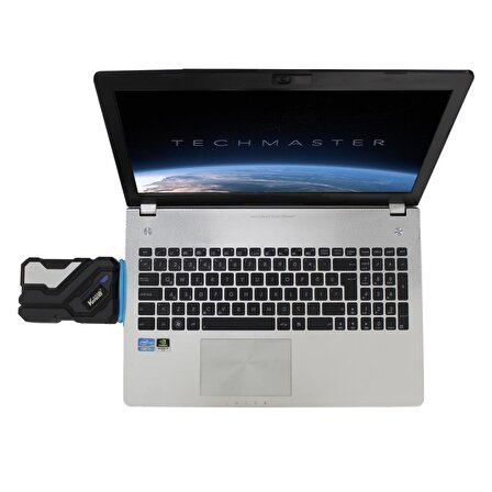 Techmaster DCX-029 Tek Fanlı Laptop Soğutucu