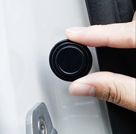 Araç Kapı Amortisörü Stoperi Kapı Kapatma Ses Azaltıcı 10lu Siyah