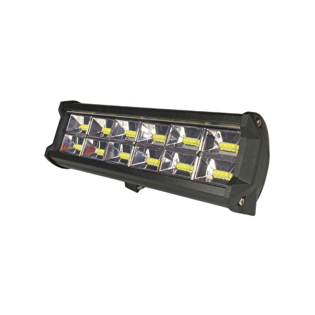 144w 48 Led Quattro Off Road Gündüz Sis Farı Lambası 22cm 12V