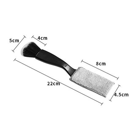 Araç Oto İç Havalandırma Detaylı Temizlik Fırçası Dm-316 Siyah