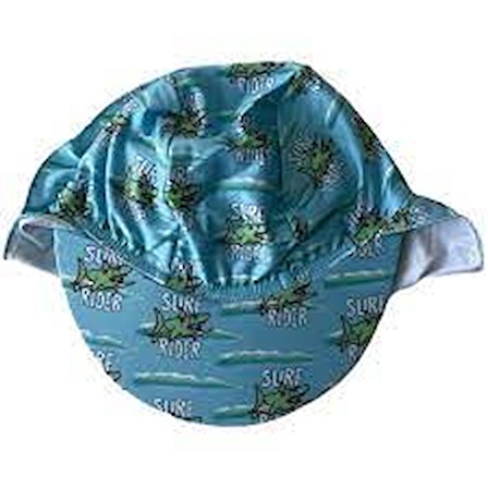 SlipStop Surf Rider Sun Hat Mavi Çocuk Şapka