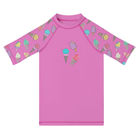 SlipStop Glace T-Shirt Pembe Çocuk Tshirt