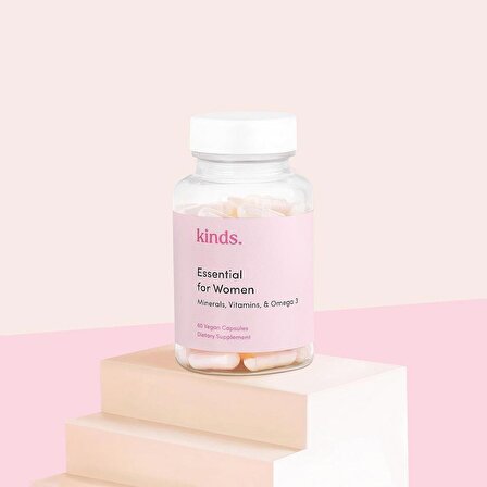 Kinds Essential for Women Multivitamin 60 Kapsül