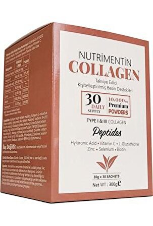 Nutrimentin Collagen Peptides 10000 mg 30 Saşe